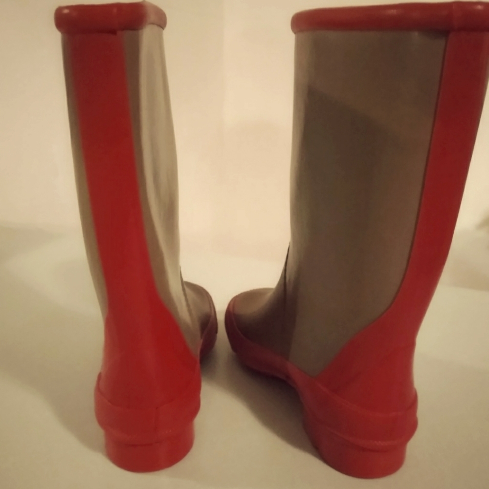 Vintage stock Kids Stinger Tan/Red Gumboot